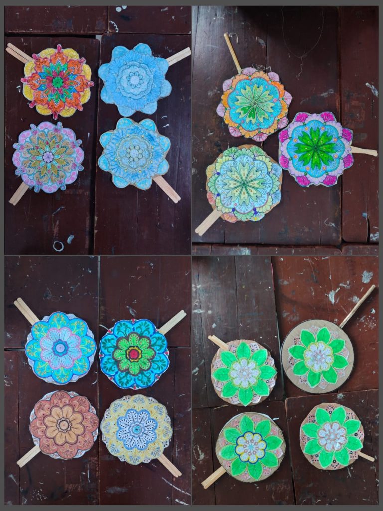 Membuat Kipas Batik